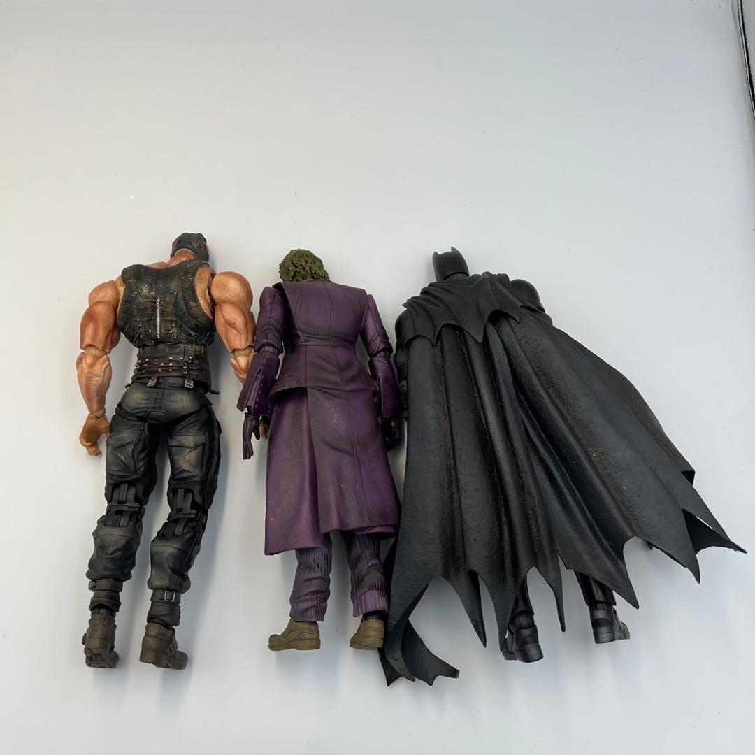 PLAYARTS改　フィギュア　バットマン　スーパーマン　ダークナイト　検