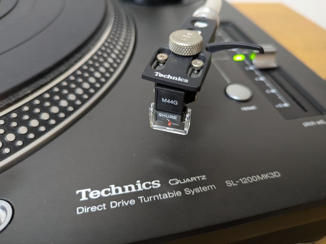 Technics テクニクス SL-1200 MK3D ブラック ターンテーブル