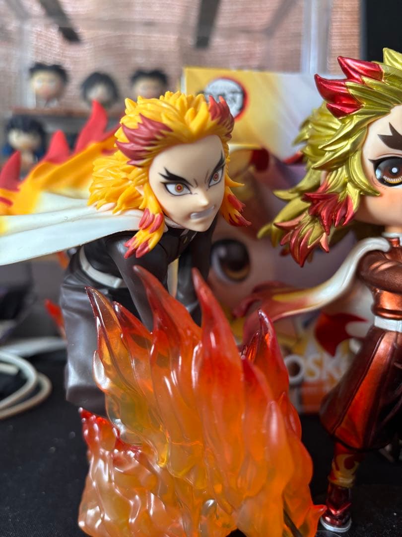 鬼滅の刃 フィギュア 竈門炭治郎＆禰豆子 善逸 煉獄杏寿郎 6体セット