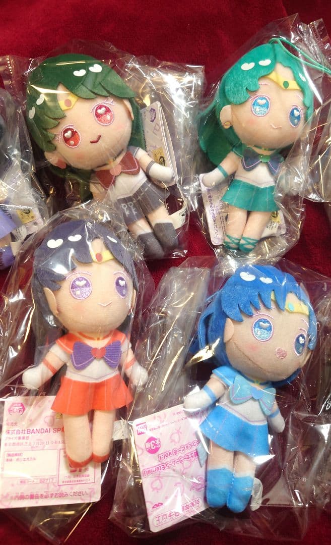 新品☆　セーラームーン　ゆめちっく☆どーる　ぬいぐるみ　全種　コンプ　プライズ