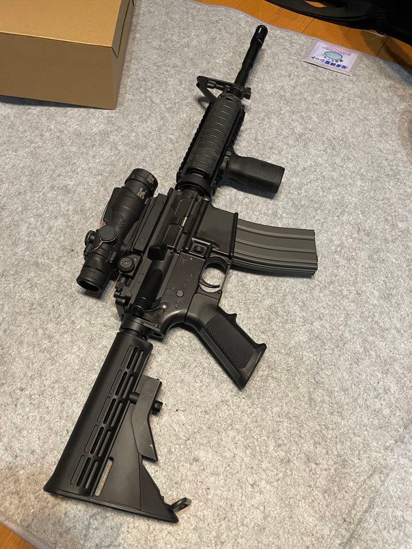 東京マルイ　m4 MWS 付属品　ガスガン　実パ付き