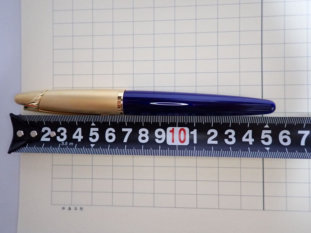 ウォーターマン｜エドソンサファイア・ブルー｜万年筆｜F（細字）｜箱あり