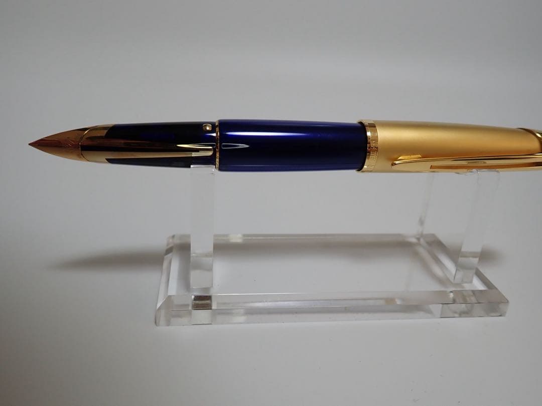 ウォーターマン｜エドソンサファイア・ブルー｜万年筆｜F（細字）｜箱あり