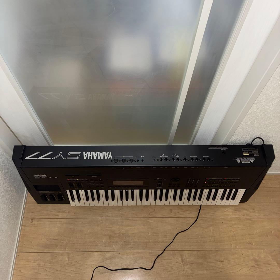 動作品　YAMAHA SY77 シンセサイザー　名機