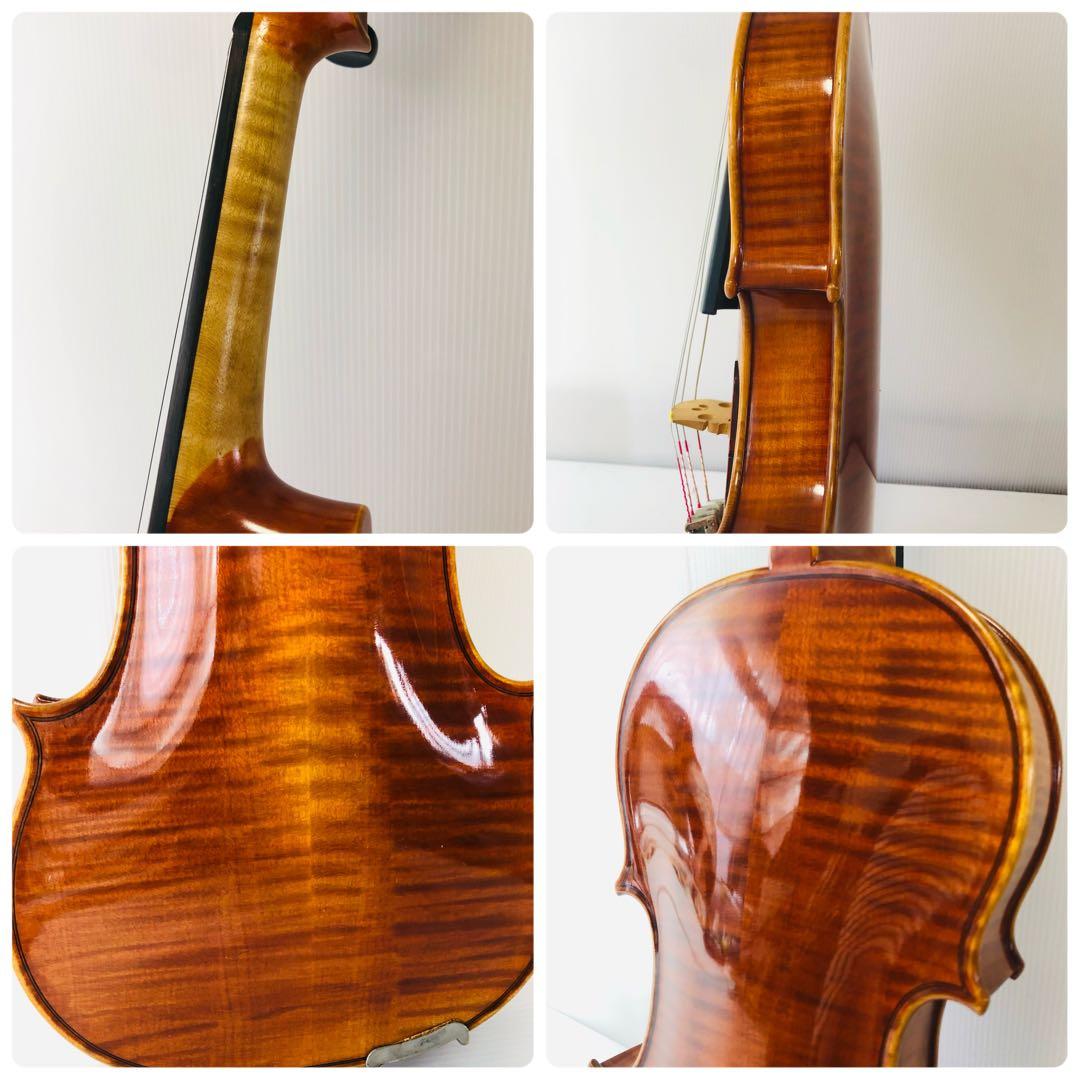 良品 SUZUKI 550 4/4 虎杢 バイオリン SUGITO 弦楽器 入門