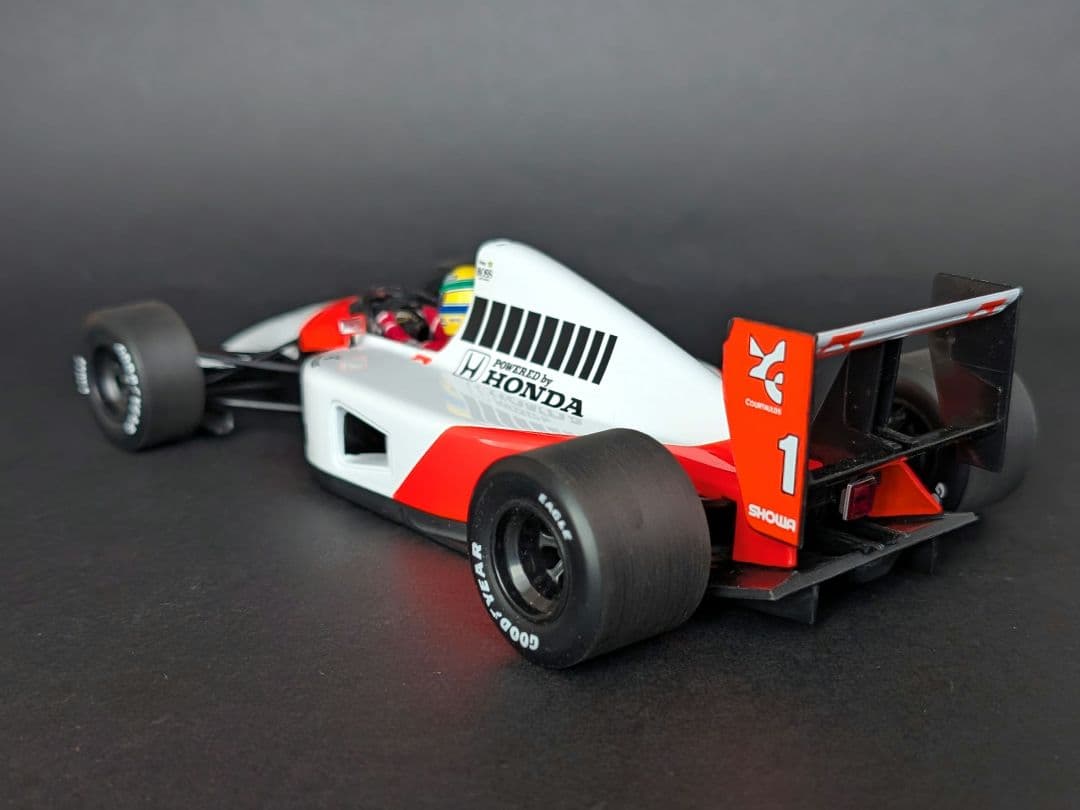 ミニチャンプス 1/18 マクラーレン ホンダ MP4/6 1991 A.セナ