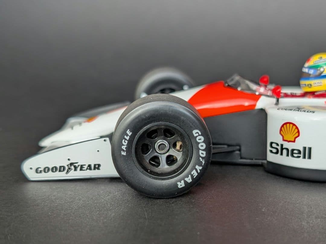 ミニチャンプス 1/18 マクラーレン ホンダ MP4/6 1991 A.セナ