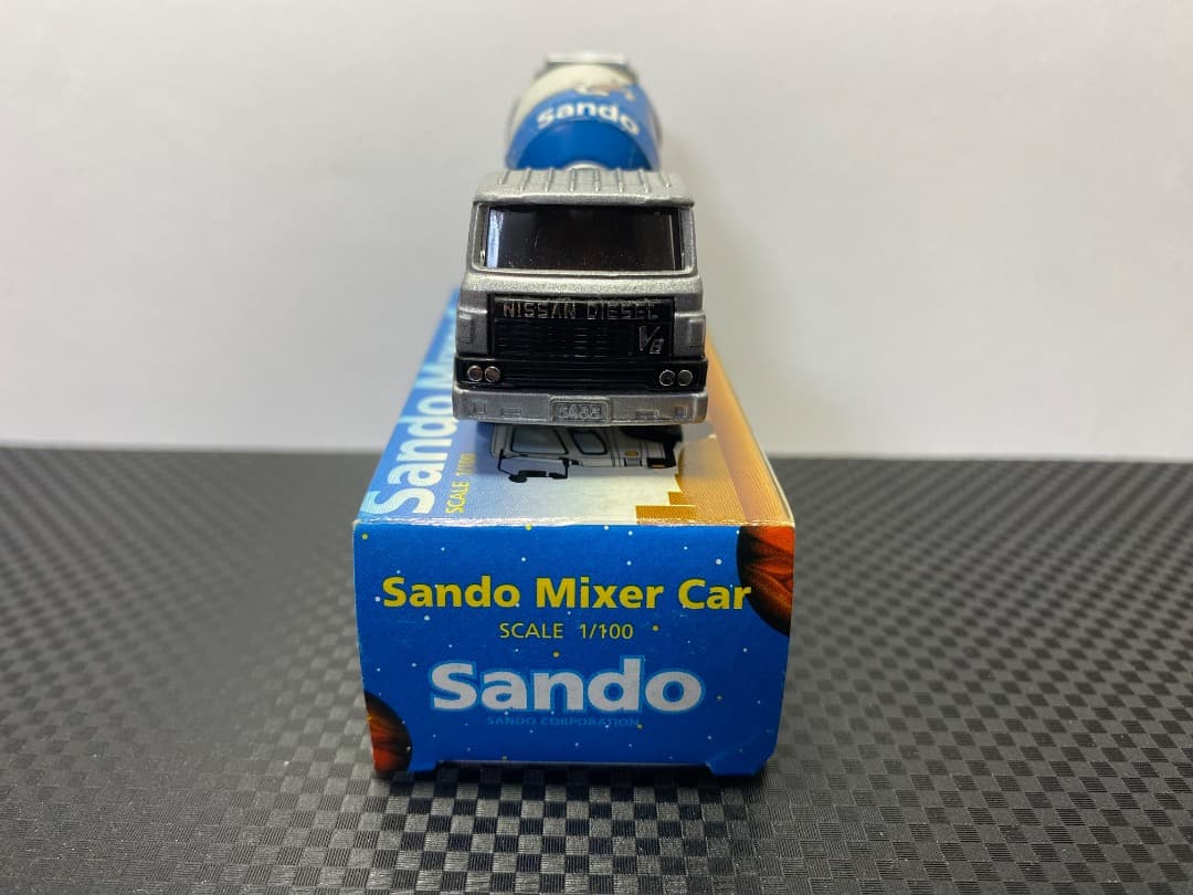 M*可様 トミカ サンド特注 日産ディーゼルトラック ミキサー車