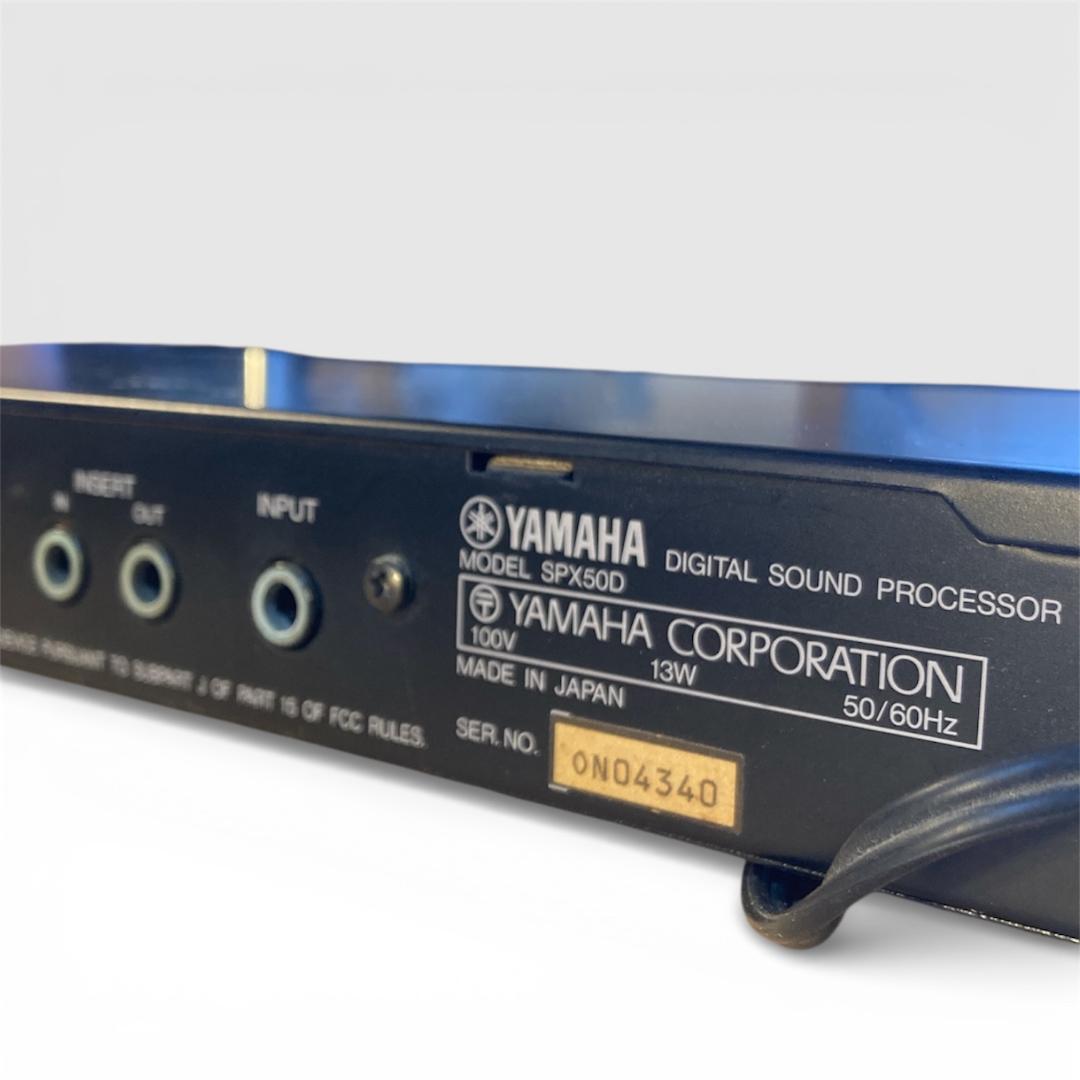 【美品・整備済】YAMAHA SPX50D デジタルサウンドプロセッサー