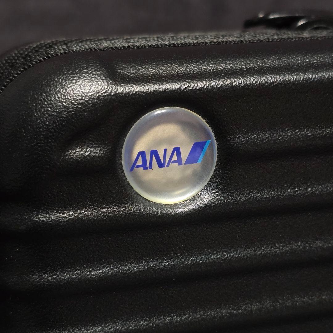 RIMOWA ブラック トラベルポーチ ANAロゴ