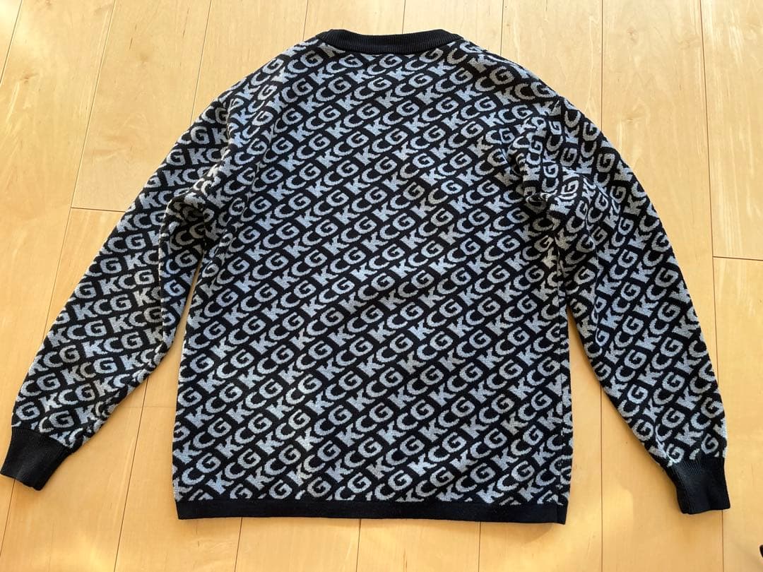 【KINASHI CYCLE GOLF】ロゴパターン ゴルフセーター