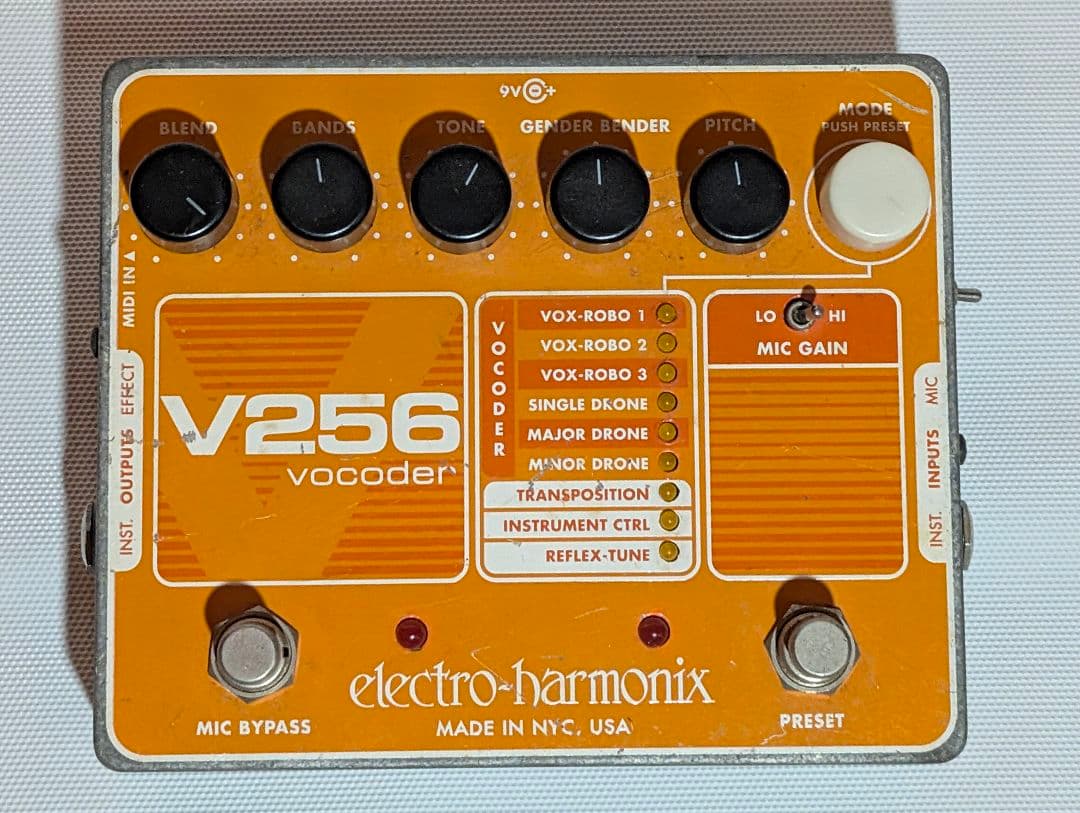 ギター EHX electro-harmonix V256 vocoder