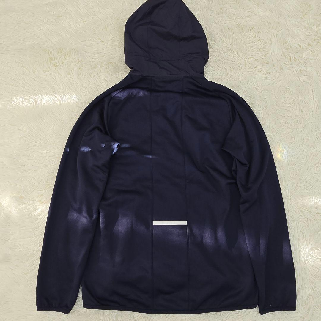 美品○アシックス　AIMハイブリッドフリース&ドライニットジャージ上下2点まとめ