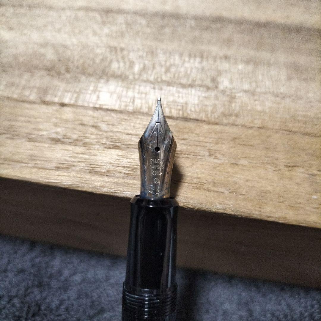 14K PILOT 万年筆 金色クリップ付き　値段相談可