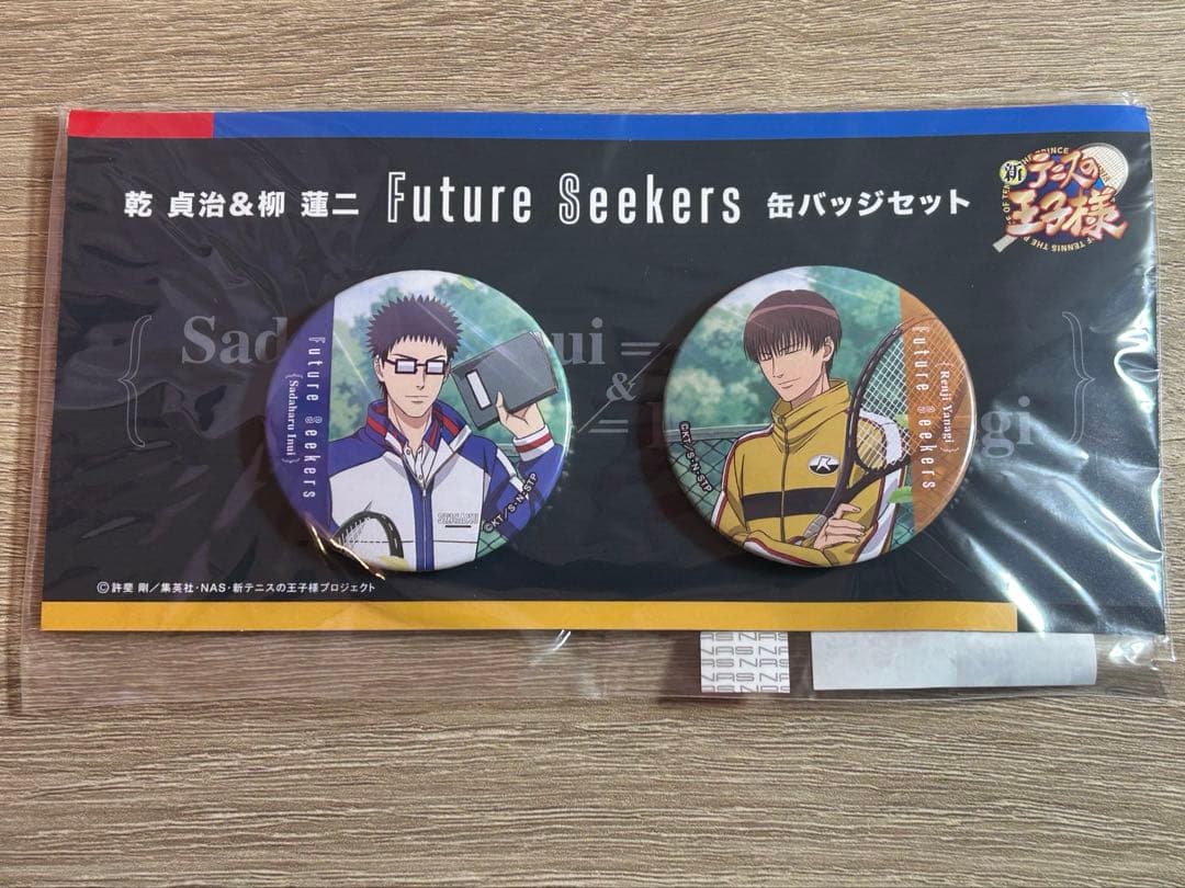 新テニスの王子様 future seekers 缶バッジセット&アクリルスタンド