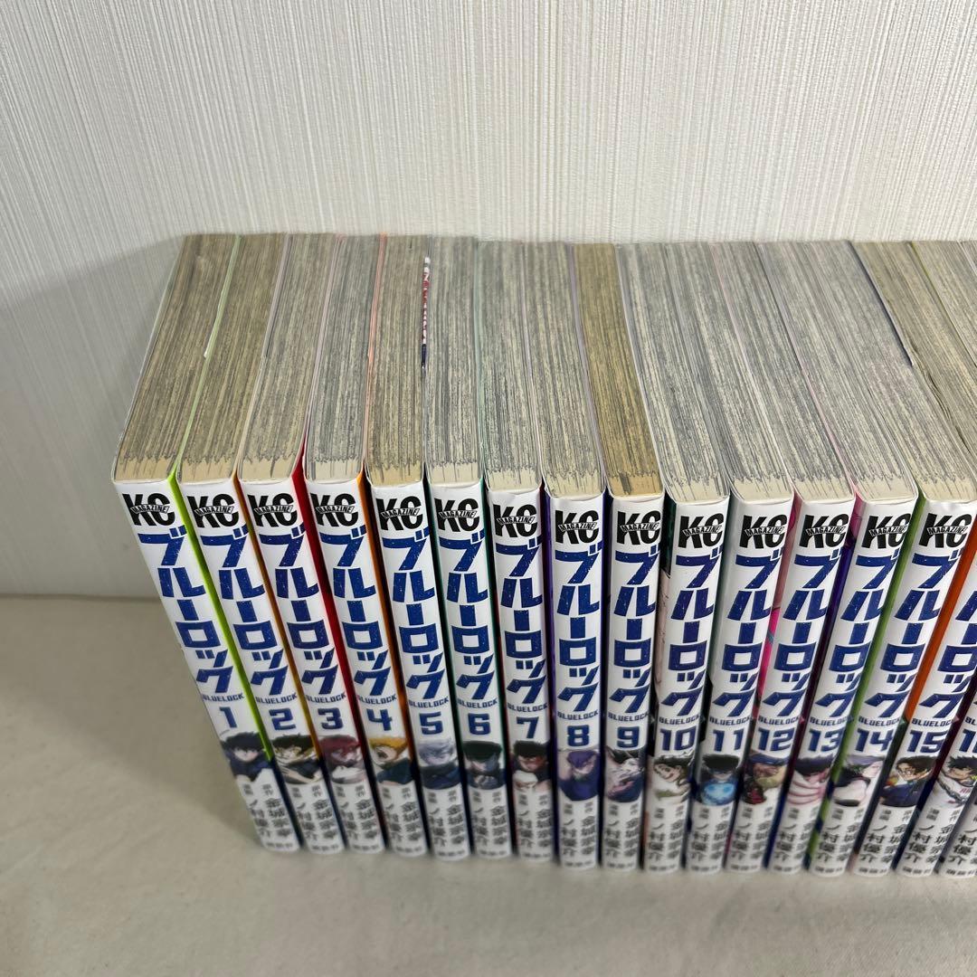 【全巻】ブルーロック 1巻〜37巻　凪1巻〜５巻　全巻セット