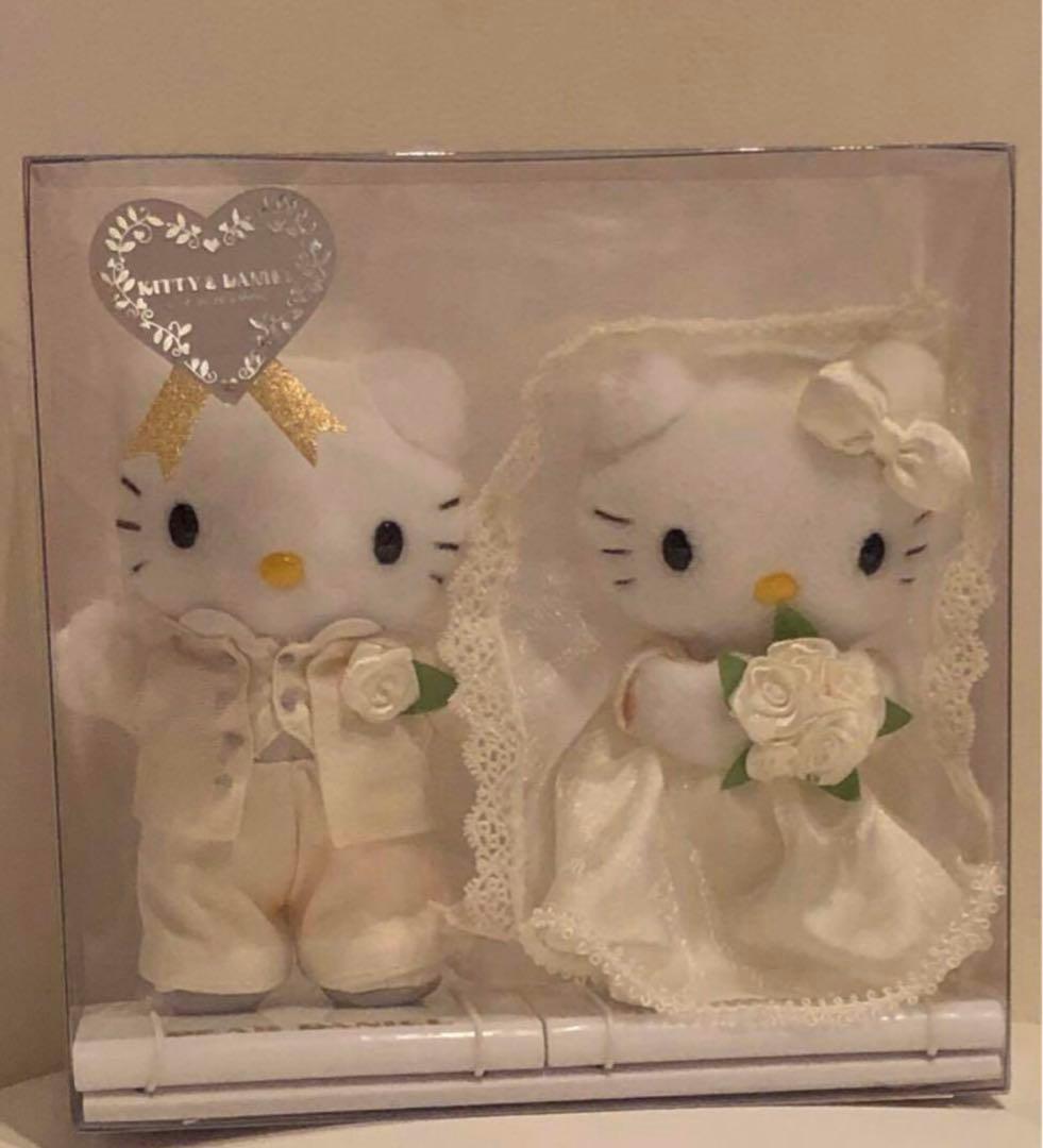 ハローキティ ダニエル ウエディング ドール ぬいぐるみ　激レア 1999 新品