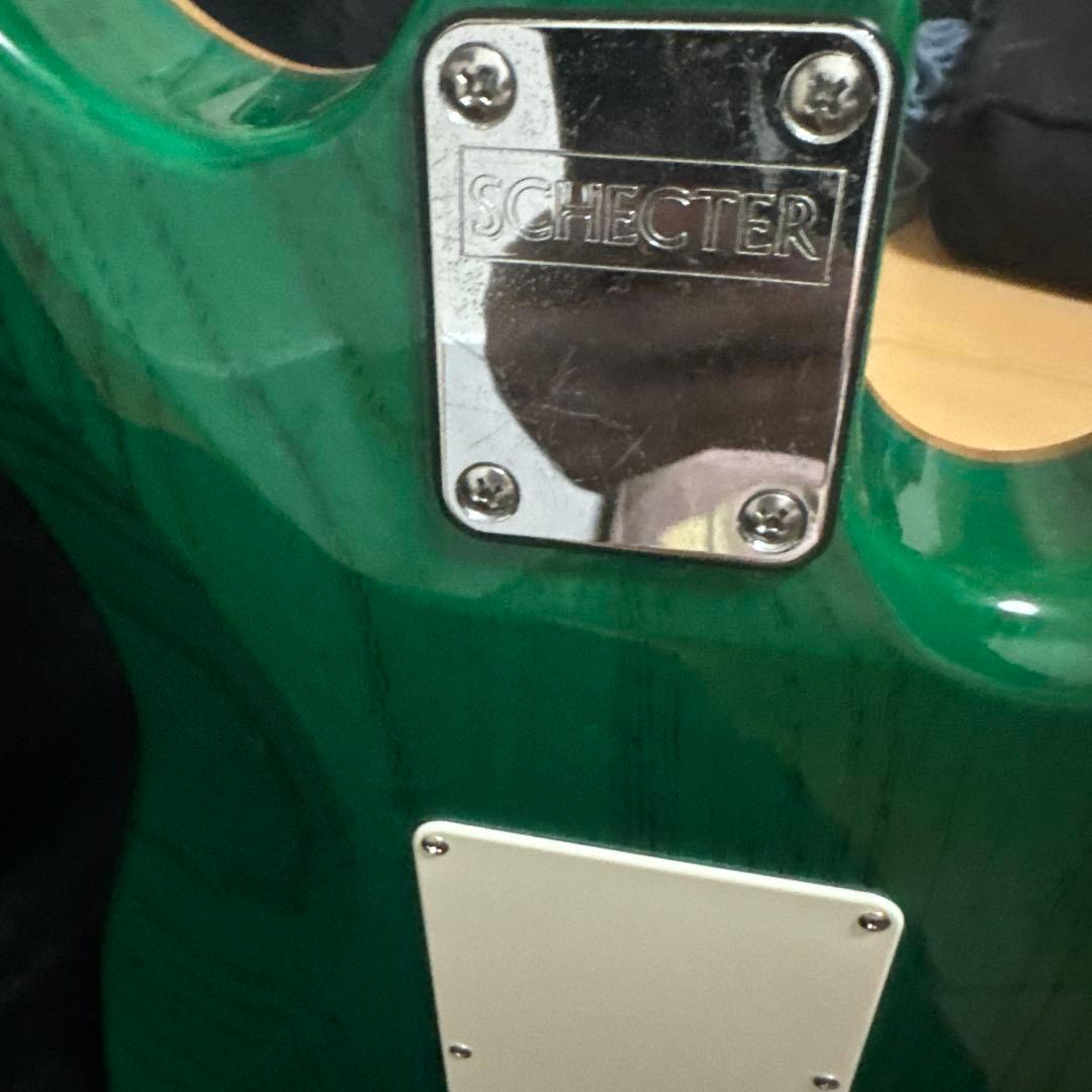 SCHECTER EX-24-CTM-FRT BKTQ レフティモデル 超希少