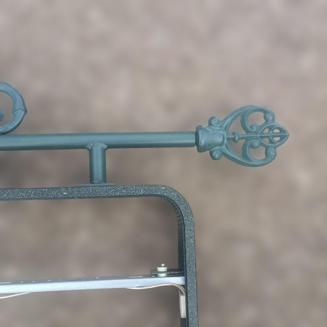 5135）アンティーク風　突き出し看板・看板　アルミ製（ブロンズ風仕上げ））