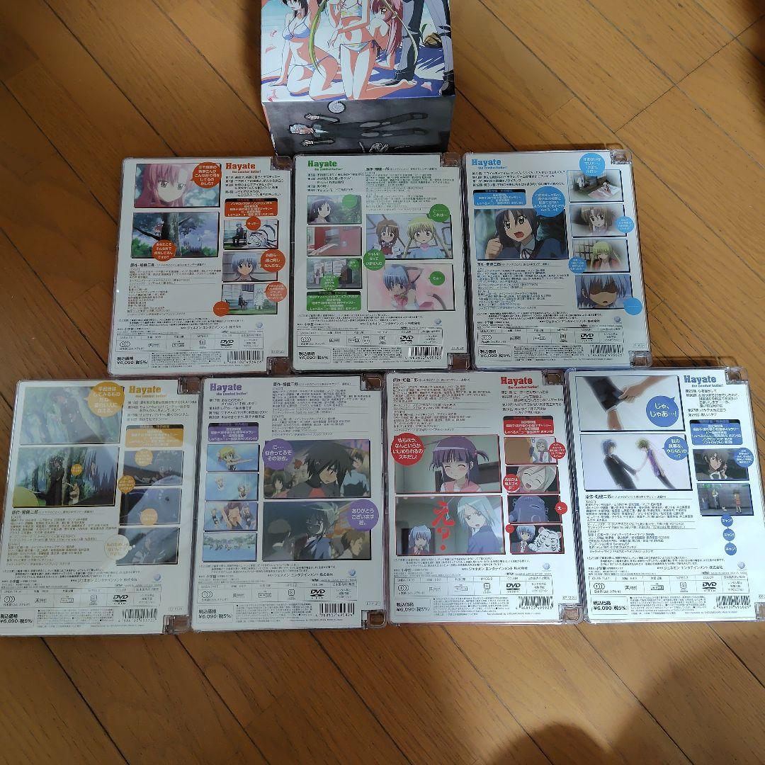 DVD ハヤテのごとく! 1期、2期 14巻セット 全巻収納BOX付き