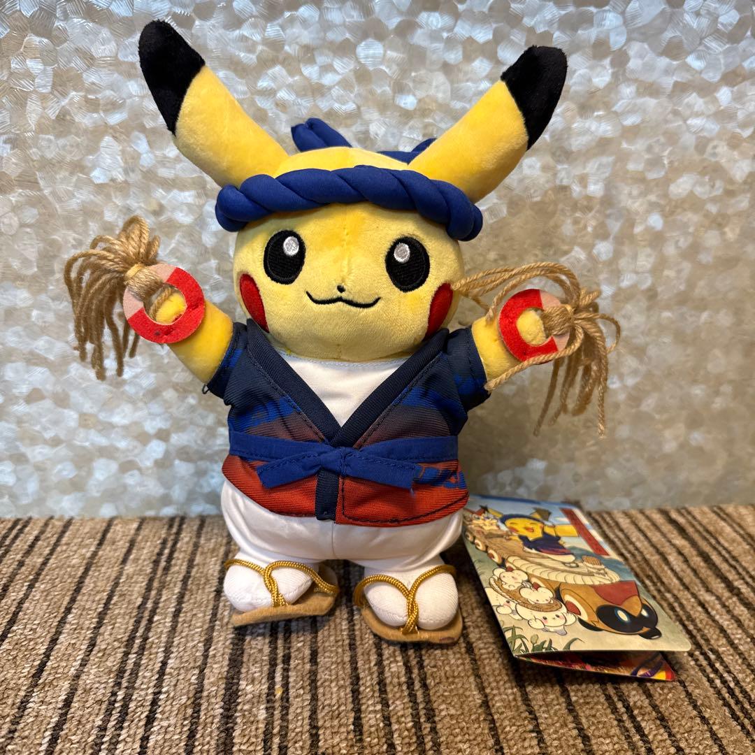 ポケモンセンタートウホク お祭り ピカチュウ ぬいぐるみ　6種①