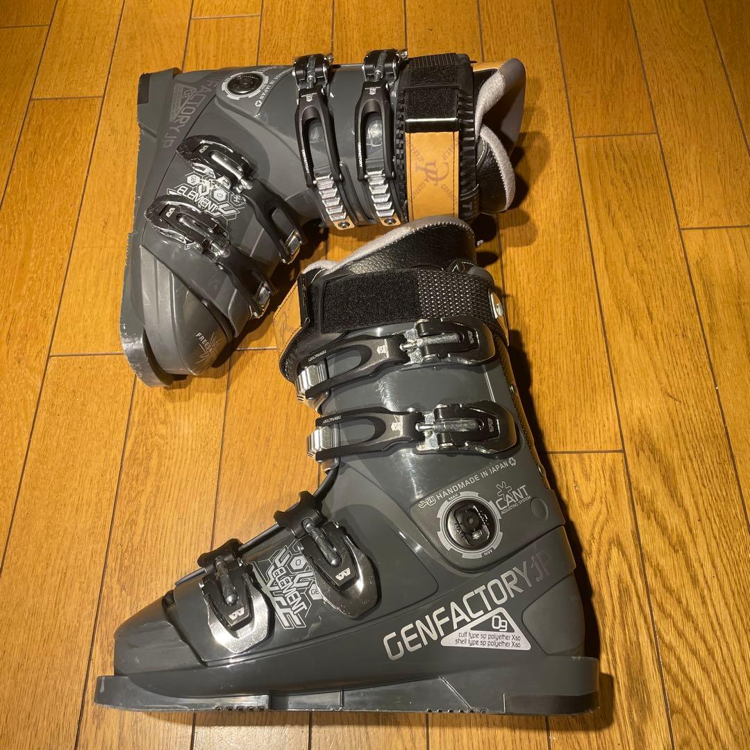 【値下げ】GEN factoryゲンELEMENT 25.0-25.5cmフリー