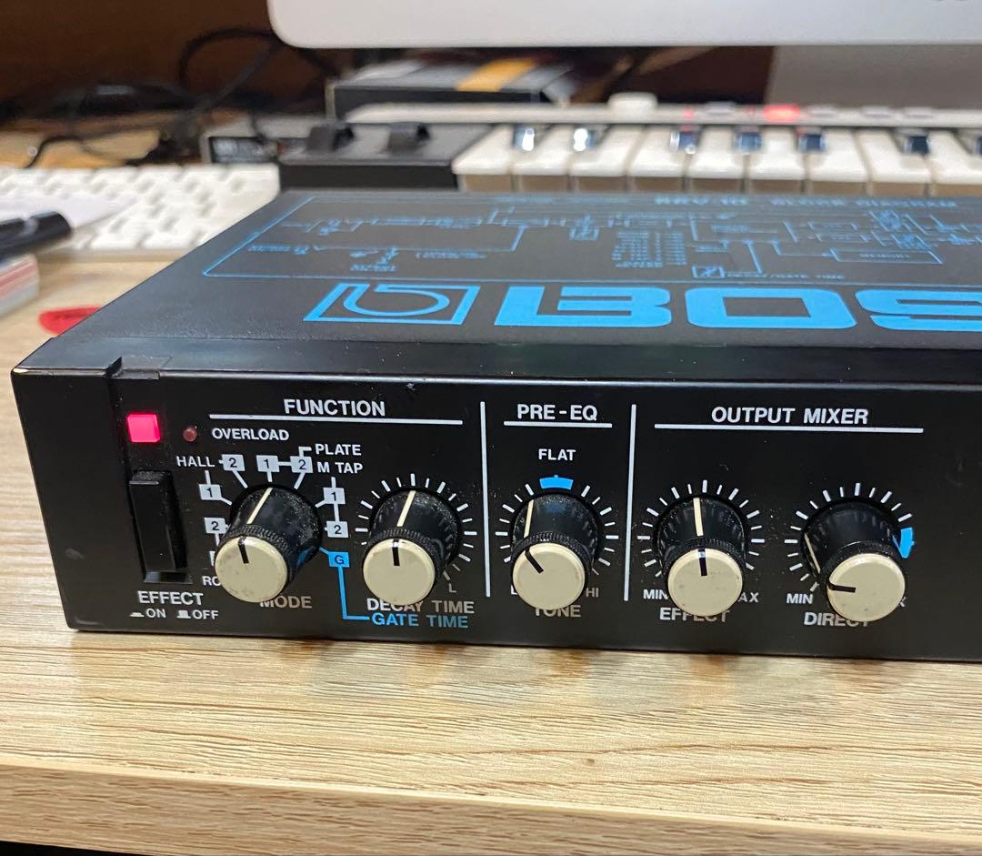 値下げ！BOSS RRV-10 DIGITAL REVERB アダプターおまけ