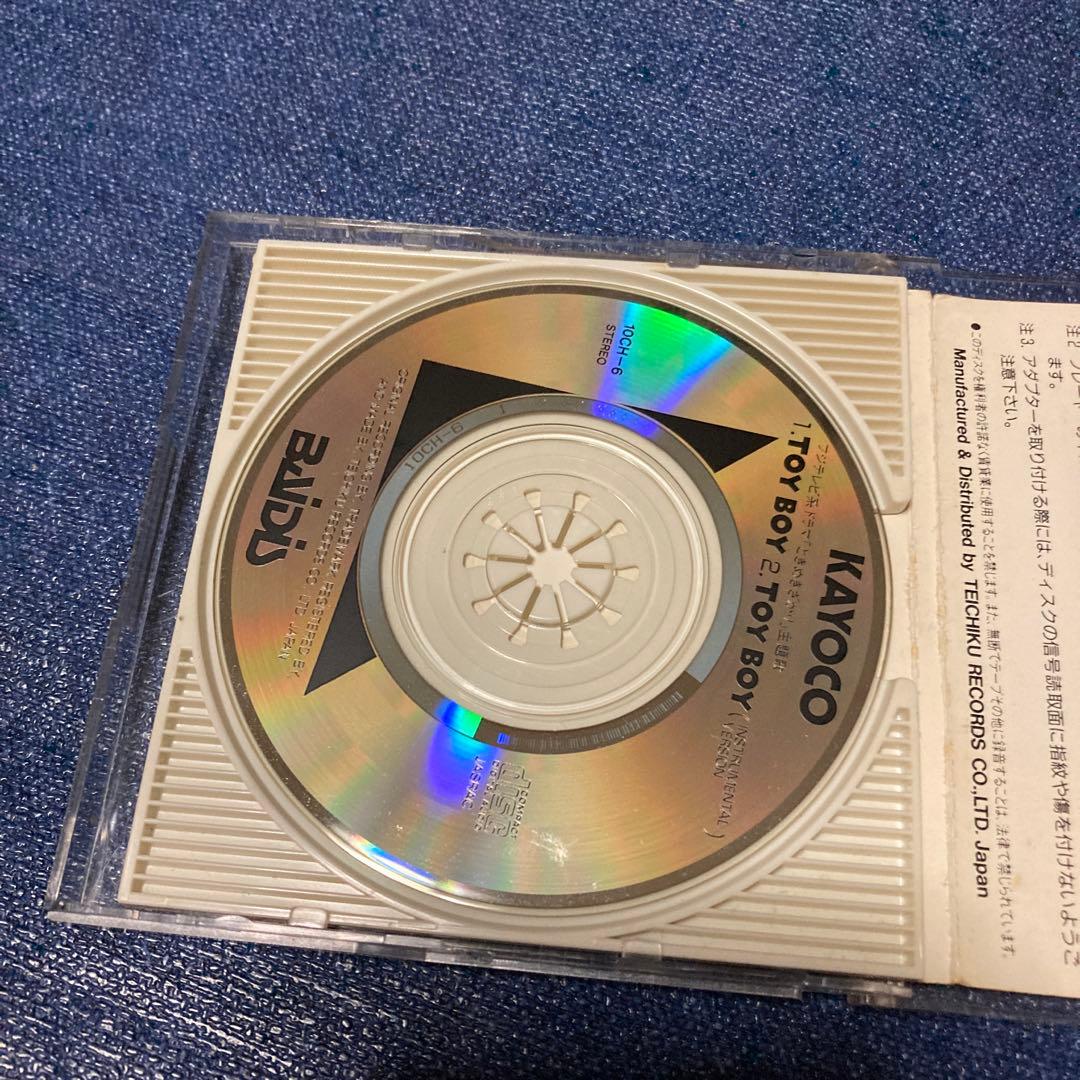 KAYOCO／遠藤加代子／TOY BOY／シニータ　8センチ8cmシングルCD
