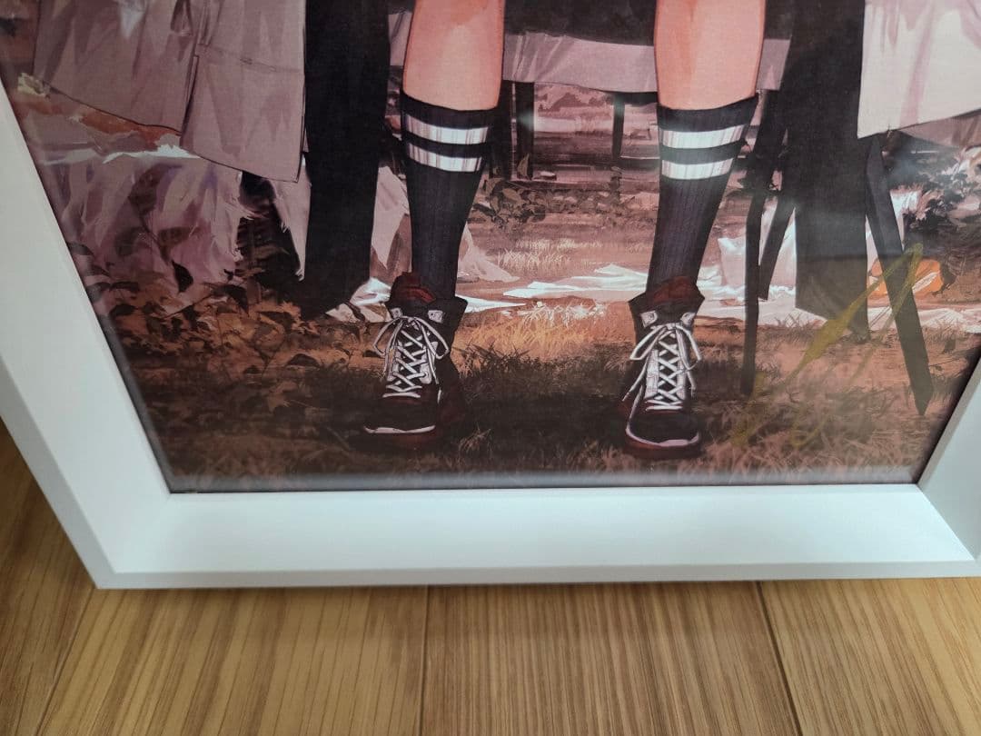 アークナイツ3周年記念 LM7先生直筆サイン入り複製原画「Hananokaze」