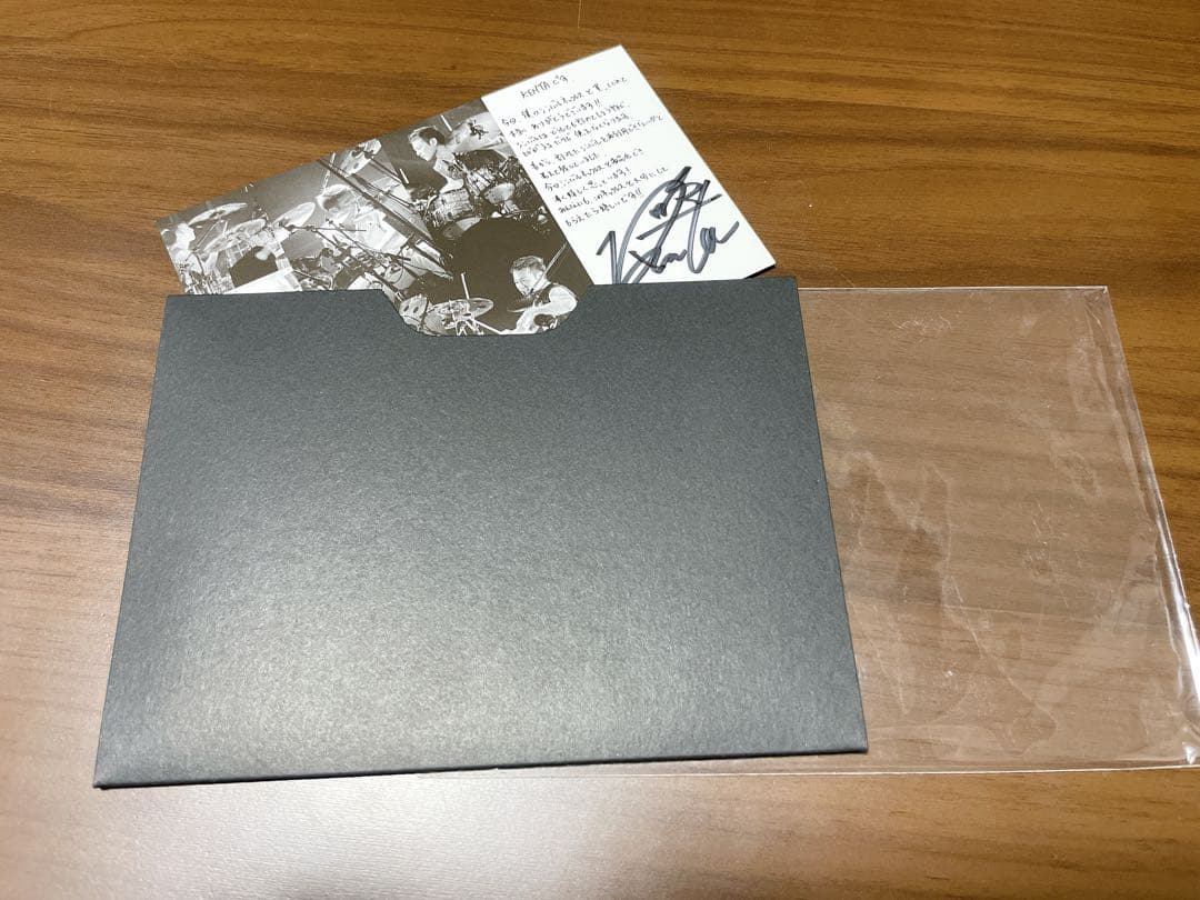 【SPYAIR】KENTA シンバルネックレス　直筆サイン入りポストカード付き