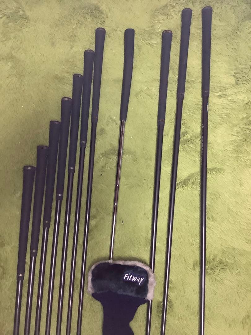 メンズ　ゴルフクラブセット　FITWAY 11本セット　キャディバッグ付