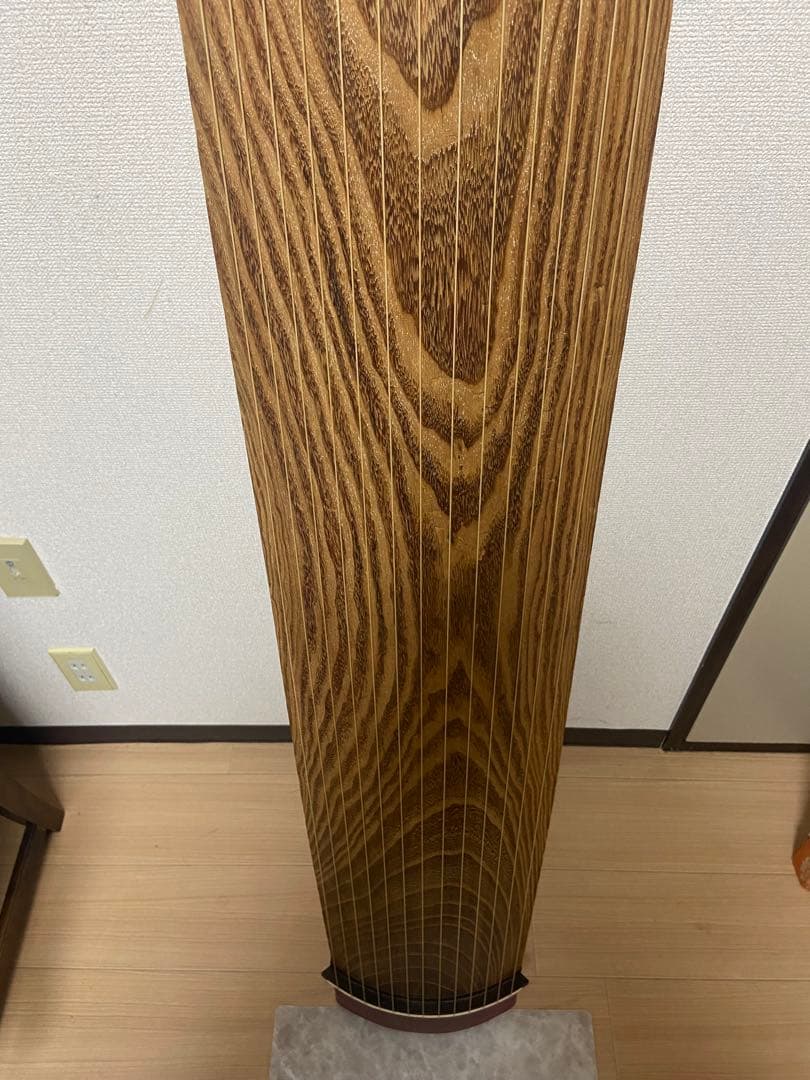 琴　13弦　お琴袋　ゆたん　琴柱　　付　くり甲