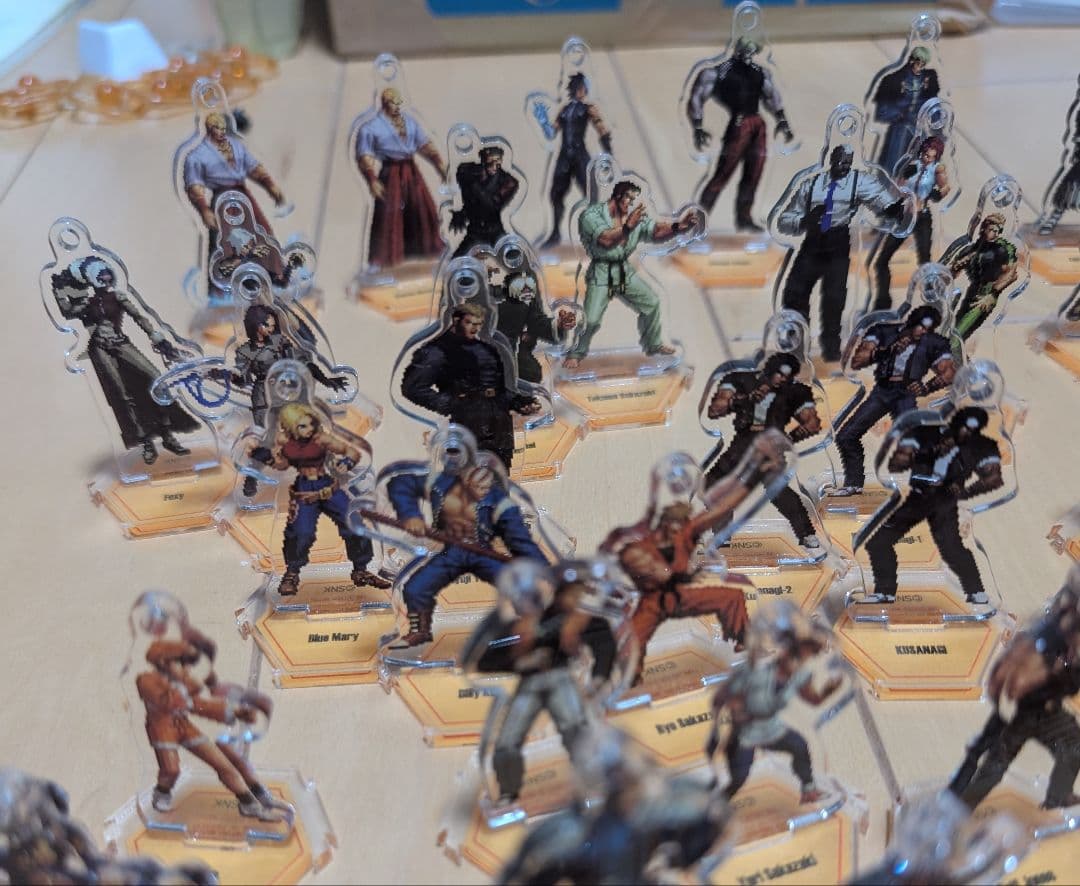 kof2002um アクリルスタンド63体コンプセット　キングオブファイターズ