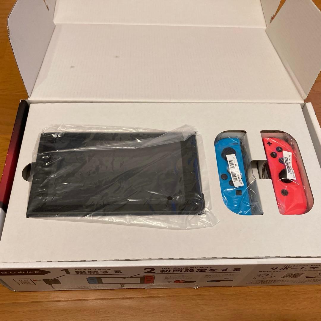 Nintendo Switch 本体 ネオンブルー/ネオン➕持ち運びケース