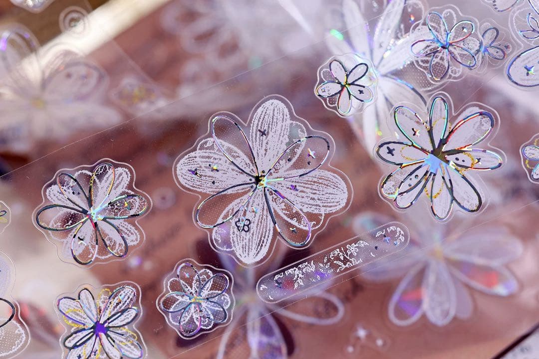 ⭐️SALE⭐️小白家文創《白色梦屿》海外マスキングテープ マステ 【2755】