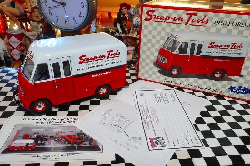 スナップオン Snap on 1/24 フォード STEP VAN ステップバン