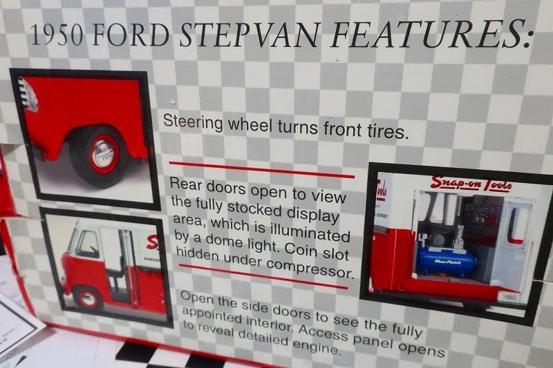 スナップオン Snap on 1/24 フォード STEP VAN ステップバン