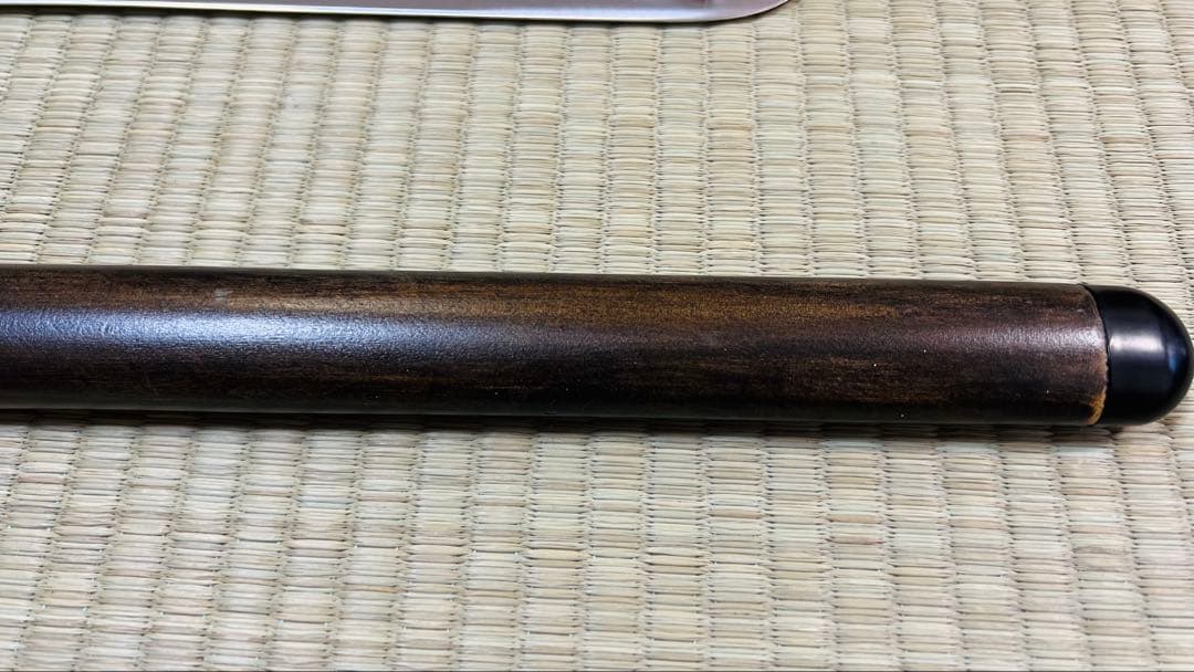 模造刀 座頭市 仕込杖 尾形刀剣 楕円古式鞘 箱付き 251110-3