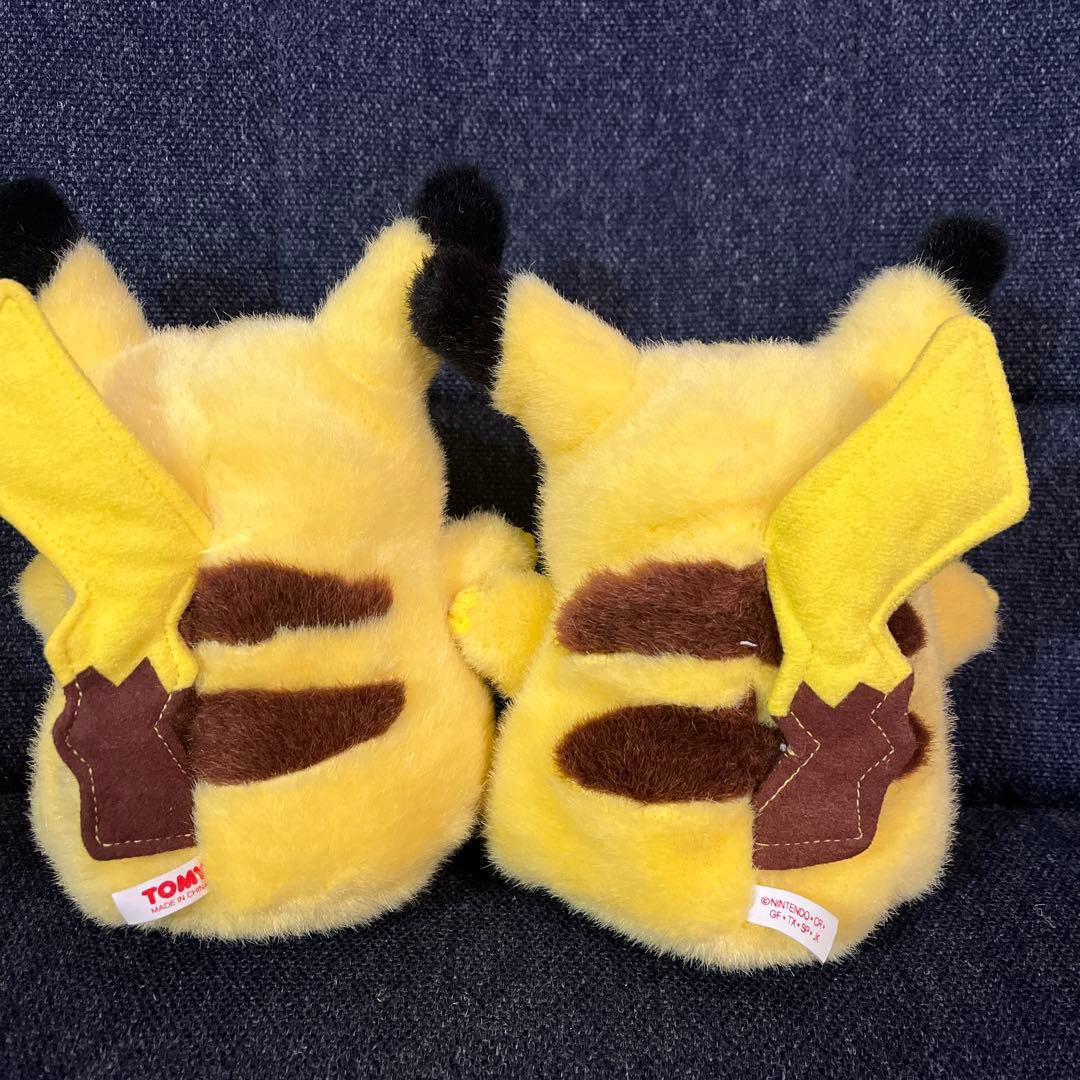 初期ピカチュウ ぬいぐるみ 2体　トミー