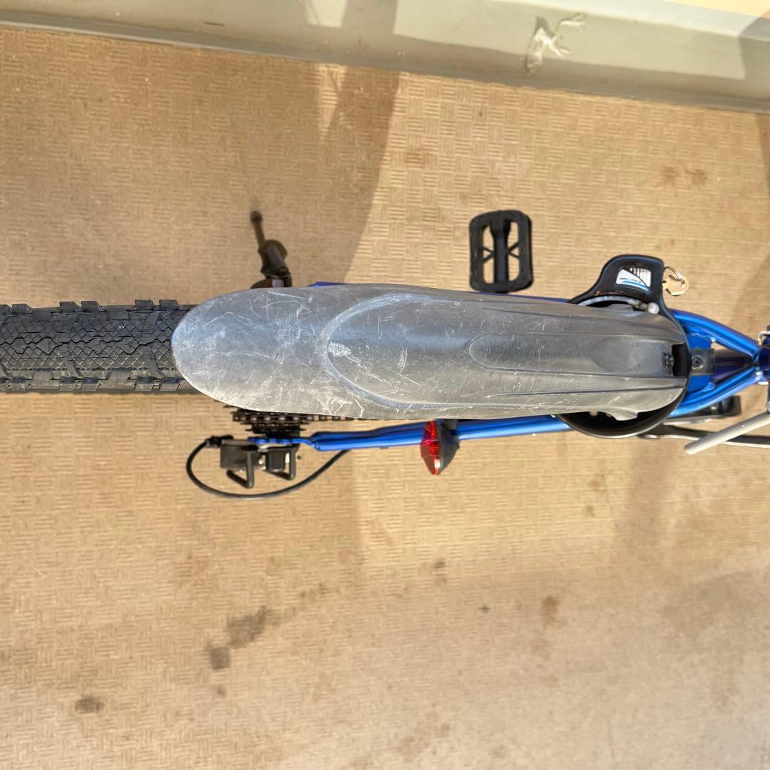 直接取引 熊本市　自転車 ドライドS3 青26 6段変速