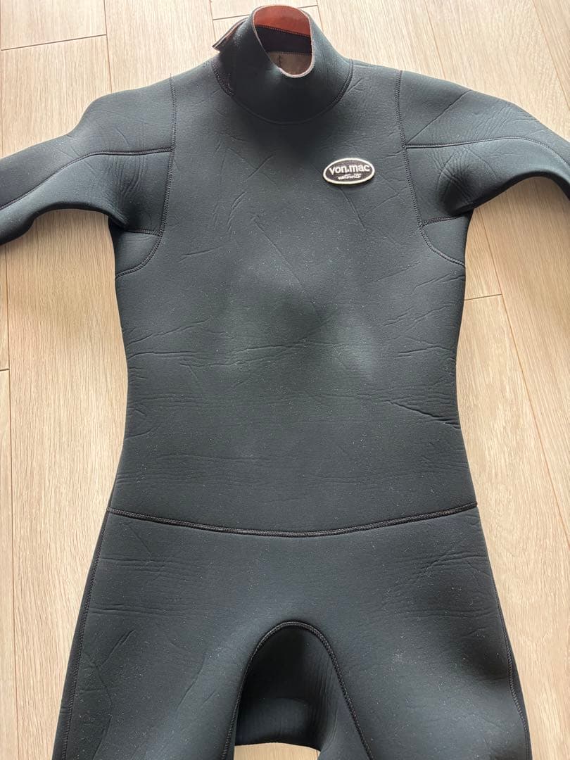 ウェットスーツ　ロンスプ　ロングスプリング　3mm バックジップ