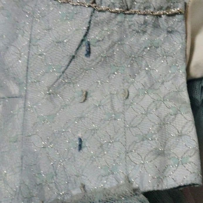 バレエ　水色レースチュチュ　小学校2~3年生　訳ありボン28cm　5着まとめ