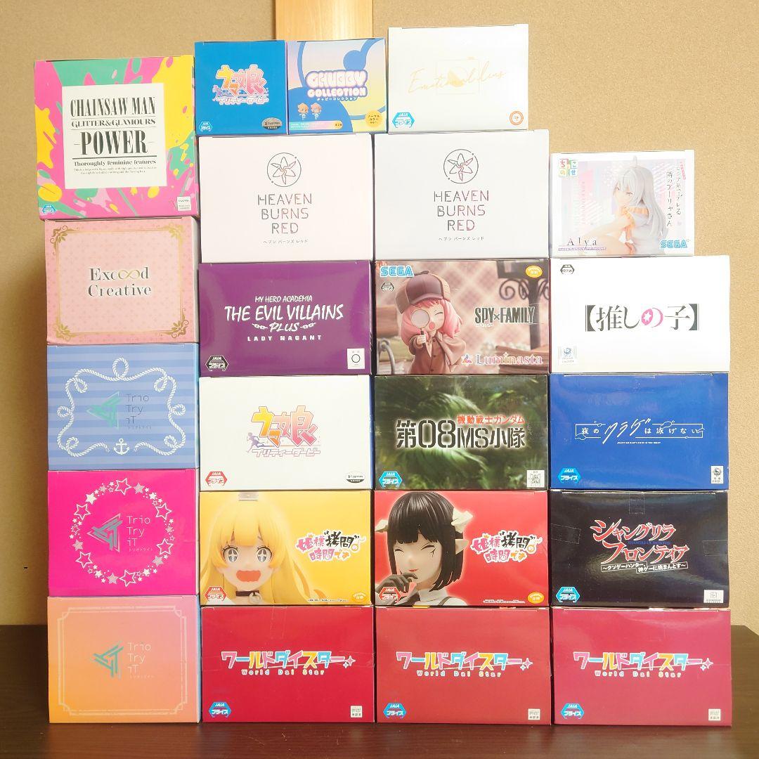 美女・美少女系 アニメ・マンガ フィギュア 23個セット【全て新品未開封】