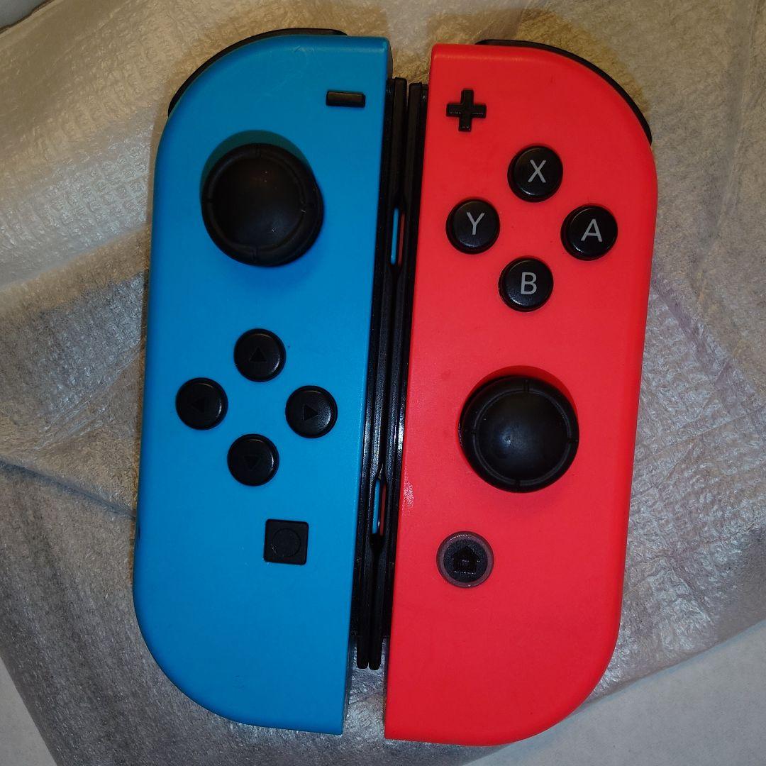 【ジャンク品】Nintendo Switch 本体 赤と青のJoy-Con