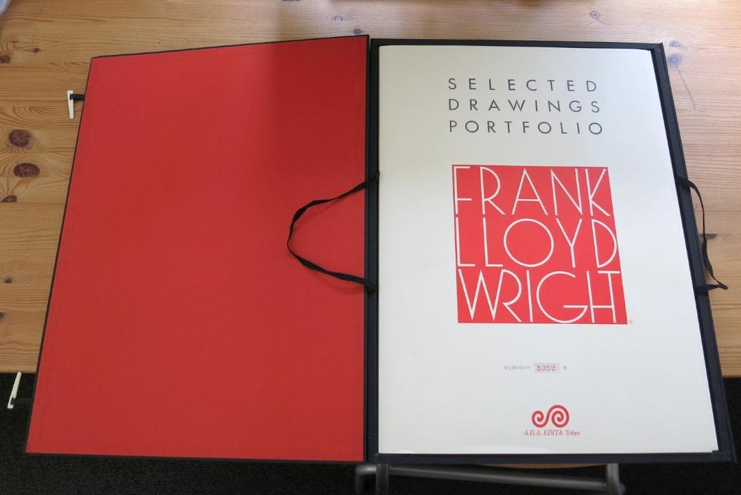 フランク・ロイド・ライト建築透視図集 ポートフォリオ 限定480部 箱付