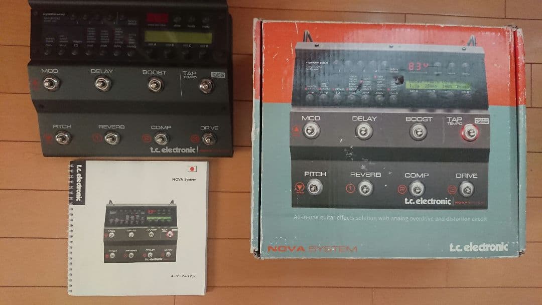 馬*郎様 TC Electronic NOVA system ギター マルチエフ