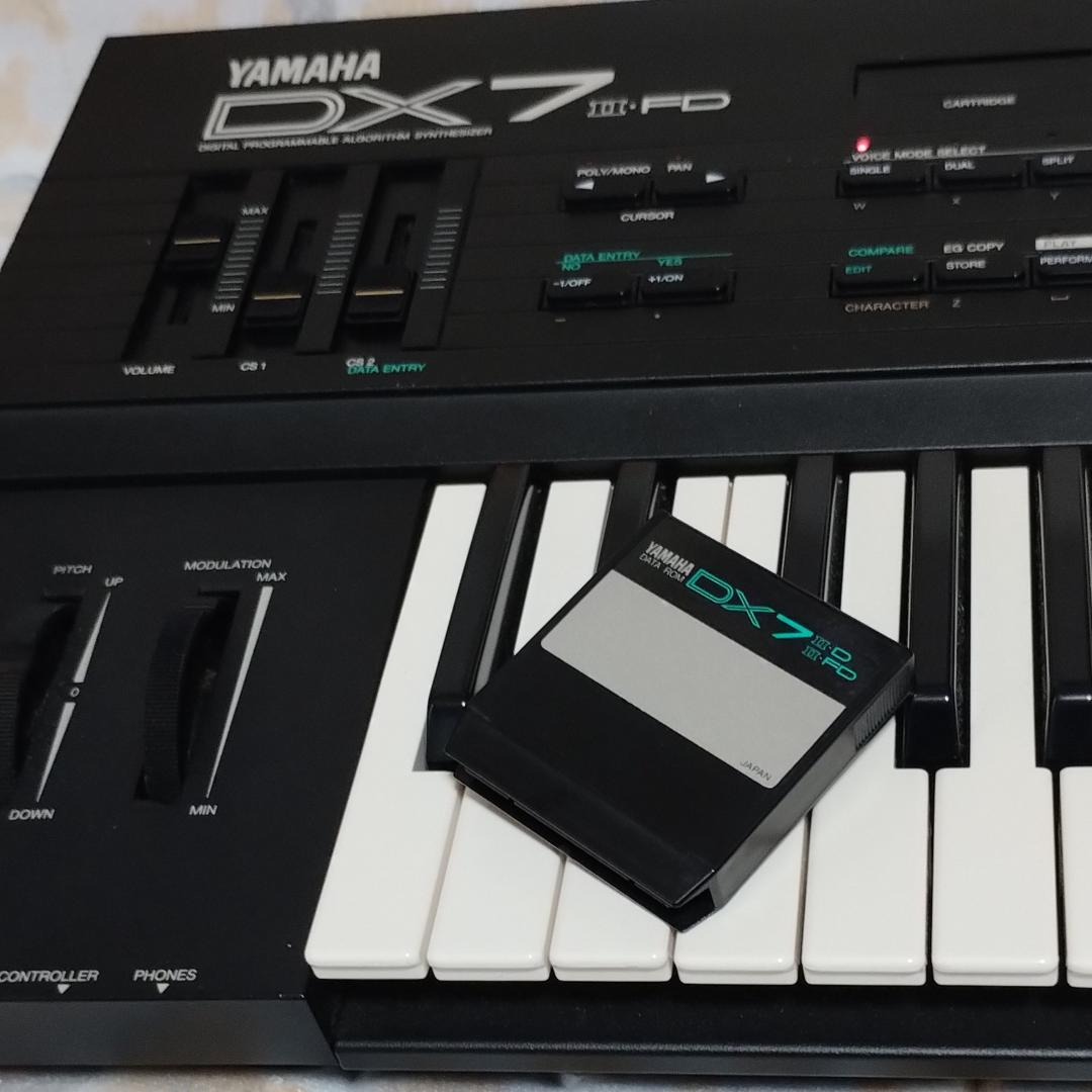 「 DX7Ⅱ Factory presets ROM 」for DX7Ⅱ