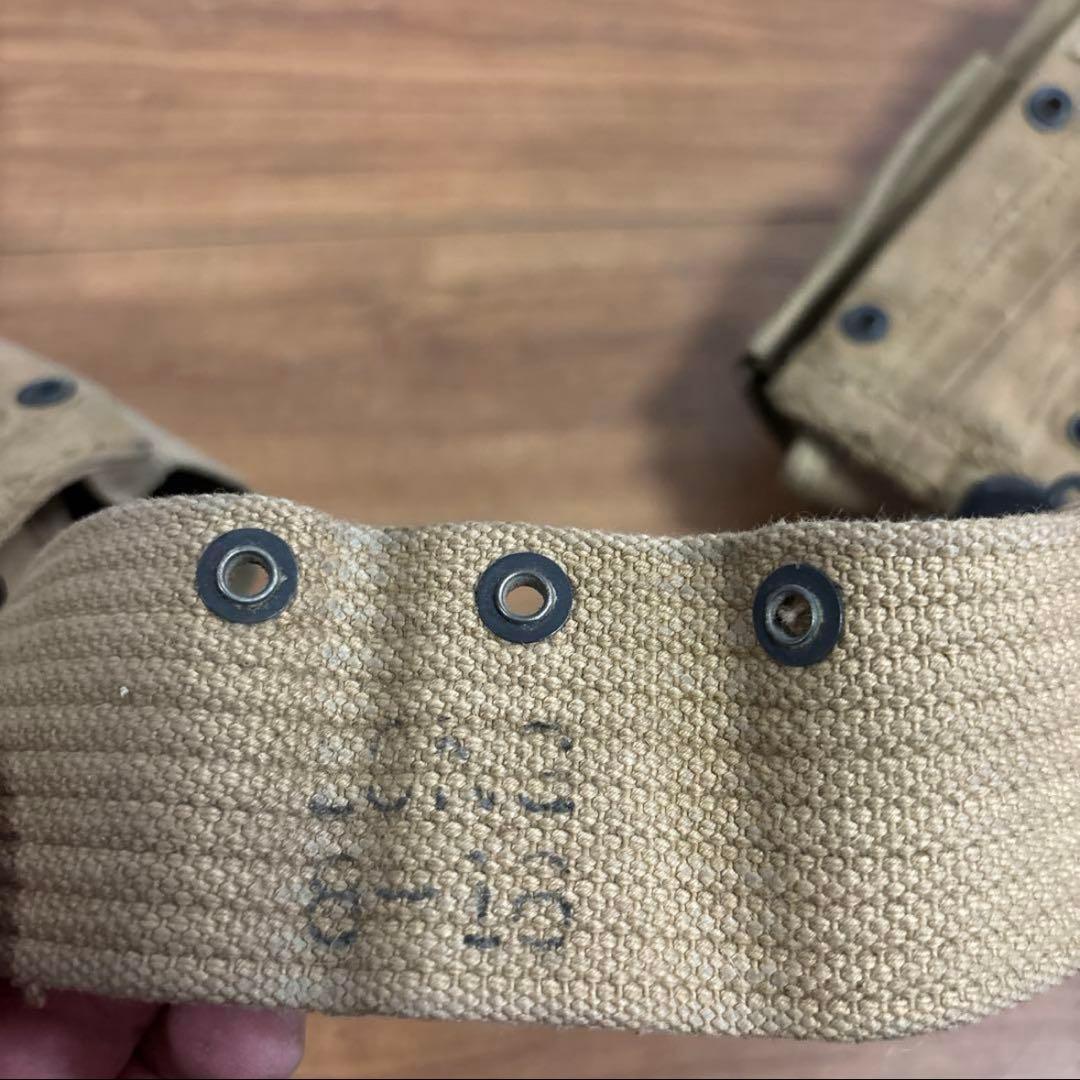 米軍　実物　WW1 WW2 M1918 BARガンナーベルト ② 送料無料