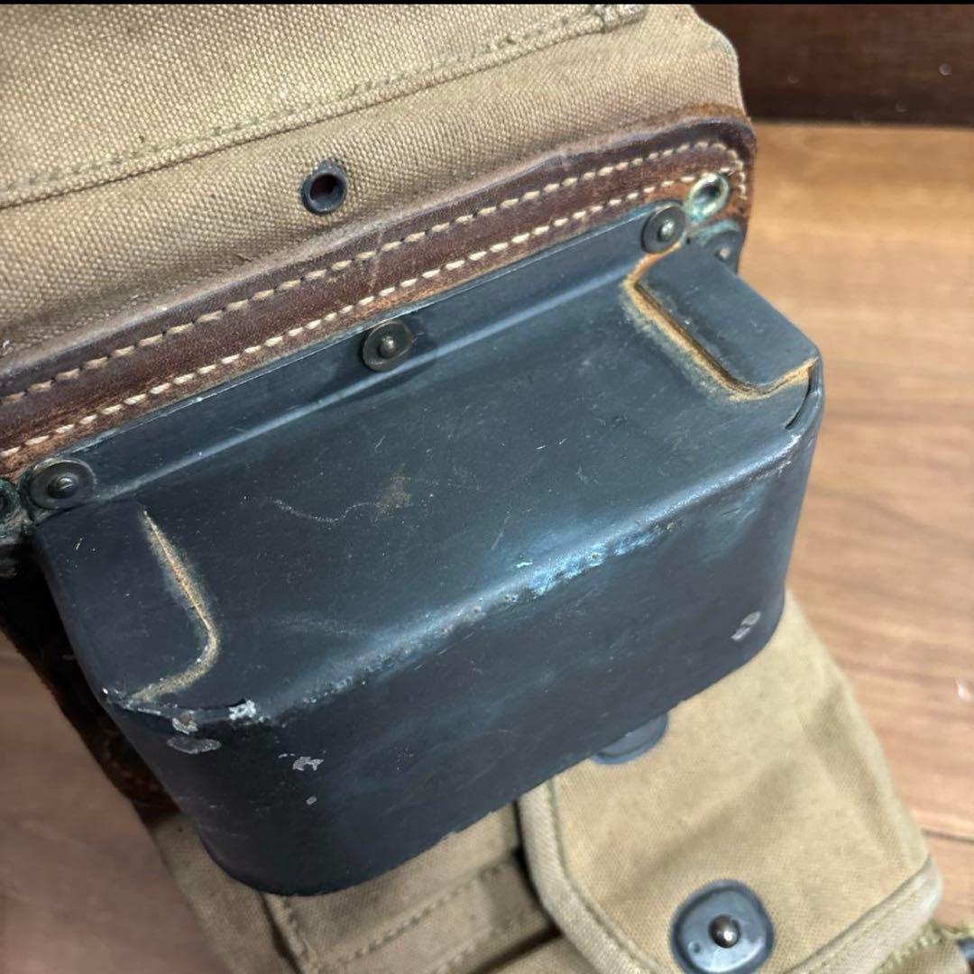 米軍　実物　WW1 WW2 M1918 BARガンナーベルト ② 送料無料