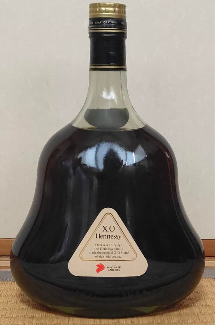 【即日発送】Hennessy XO 1000ml 金キャップ グリーンボトル